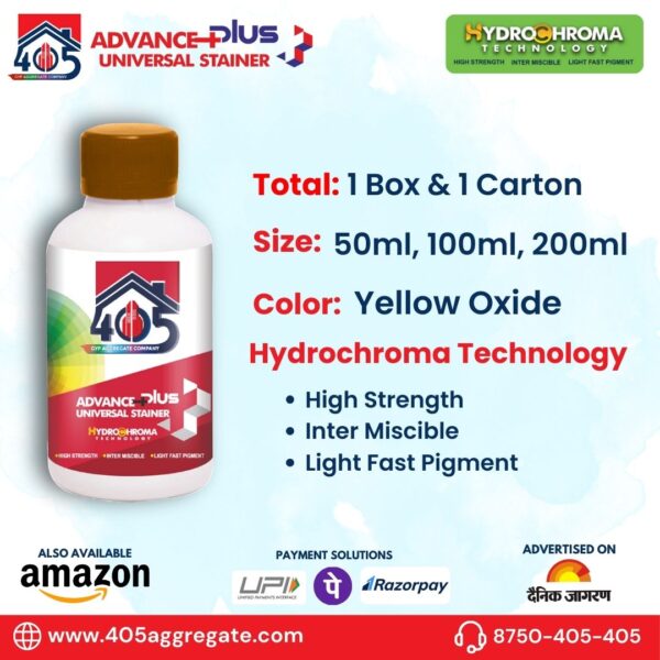 Yellow Oxide Universal Stainer – Long-Lasting, Perfect for Paints - Image 3